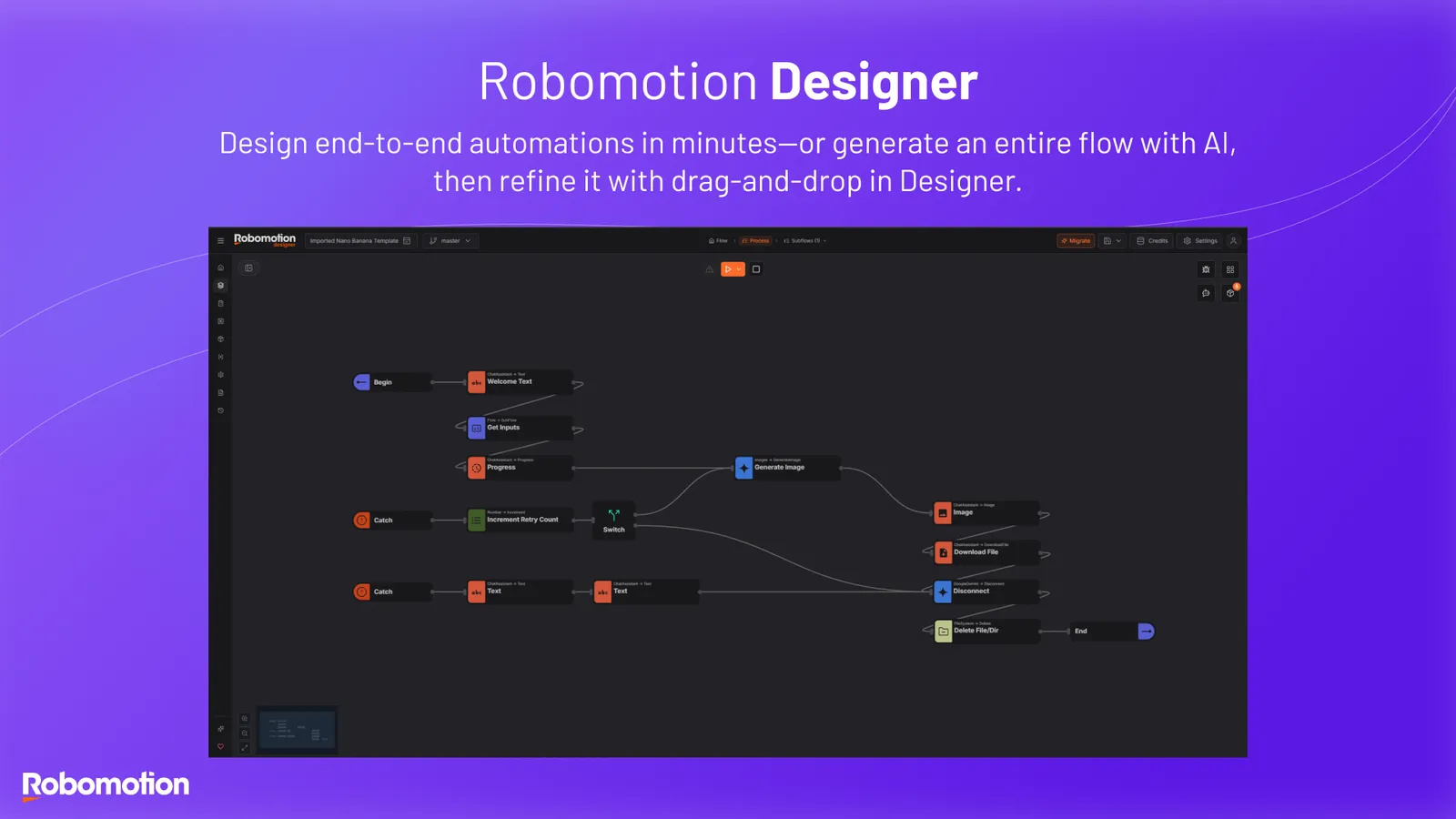 Robomotion RPA screenshot 4 from the AppSumo deal page