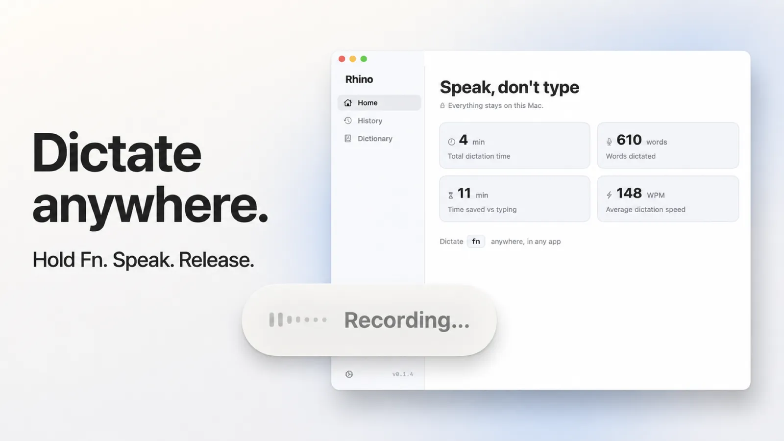 Rhino Voice screenshot 3 from the AppSumo deal page