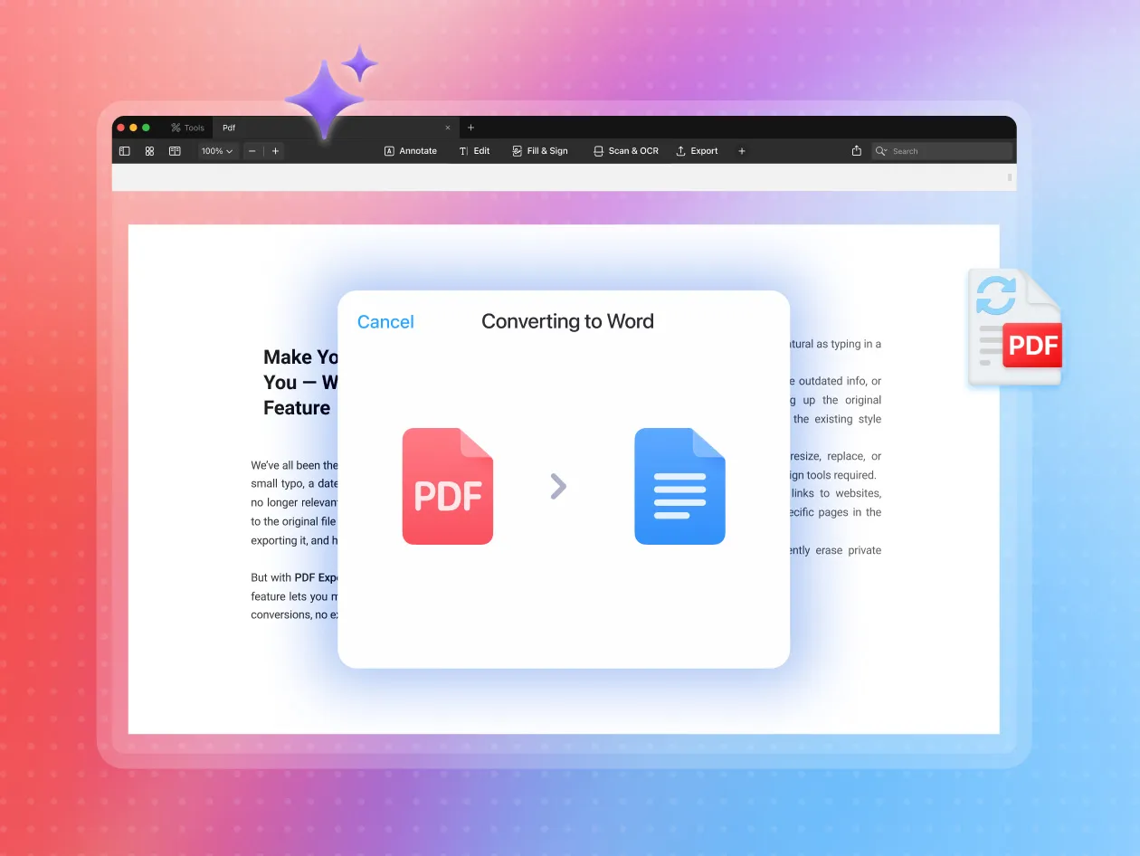 PDF Expert for Mac product screenshot 5 from the StackSocial deal page
