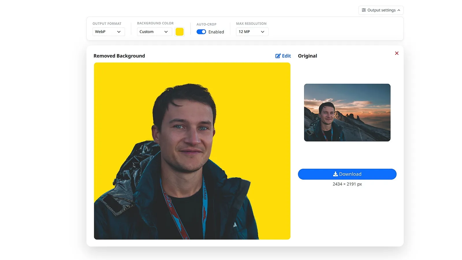 BackgroundCut screenshot 1 from the AppSumo deal page