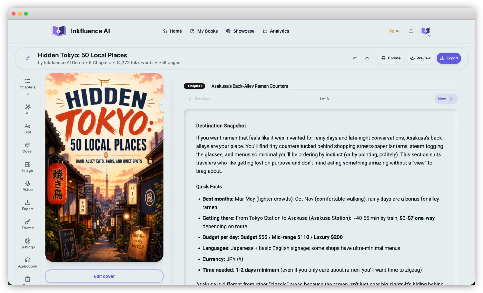 Inkfluence AI screenshot 3 from the AppSumo deal page