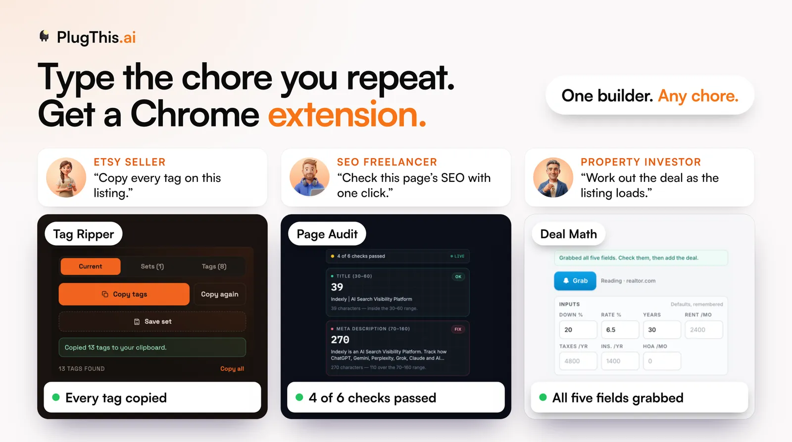 PlugThis AI screenshot 1 from the AppSumo deal page