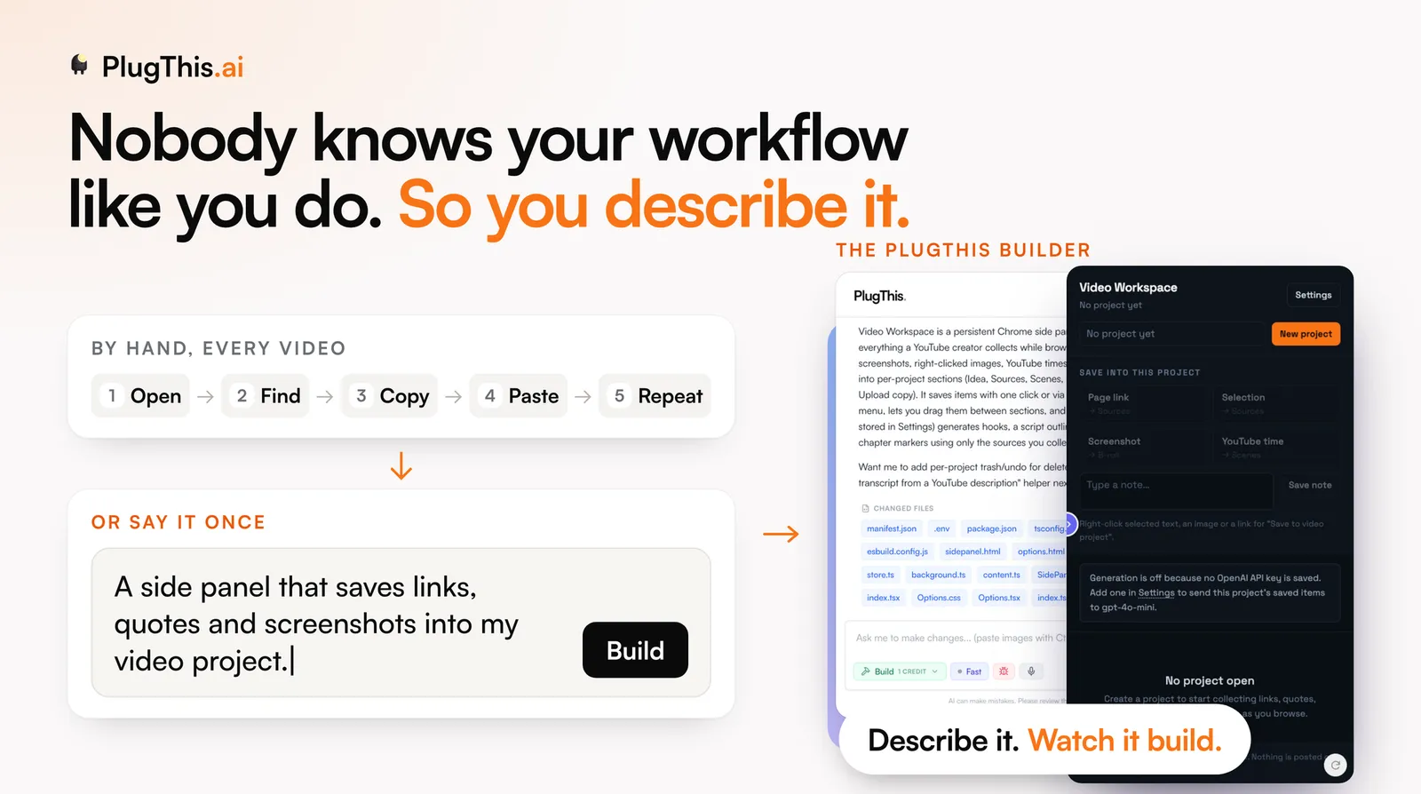 PlugThis AI screenshot 2 from the AppSumo deal page