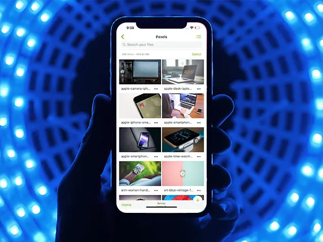 Koofr across desktop and mobile devices, from the StackSocial deal page