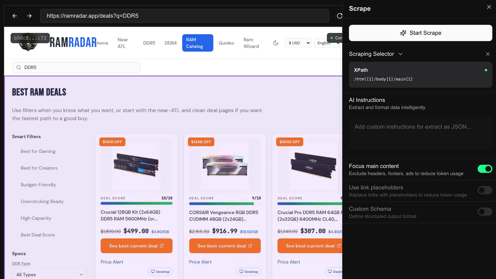 Notte screenshot 4 from the AppSumo deal page