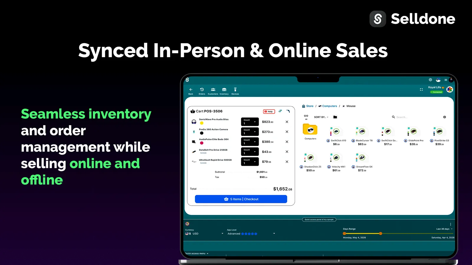Selldone screenshot 4 from the AppSumo deal page