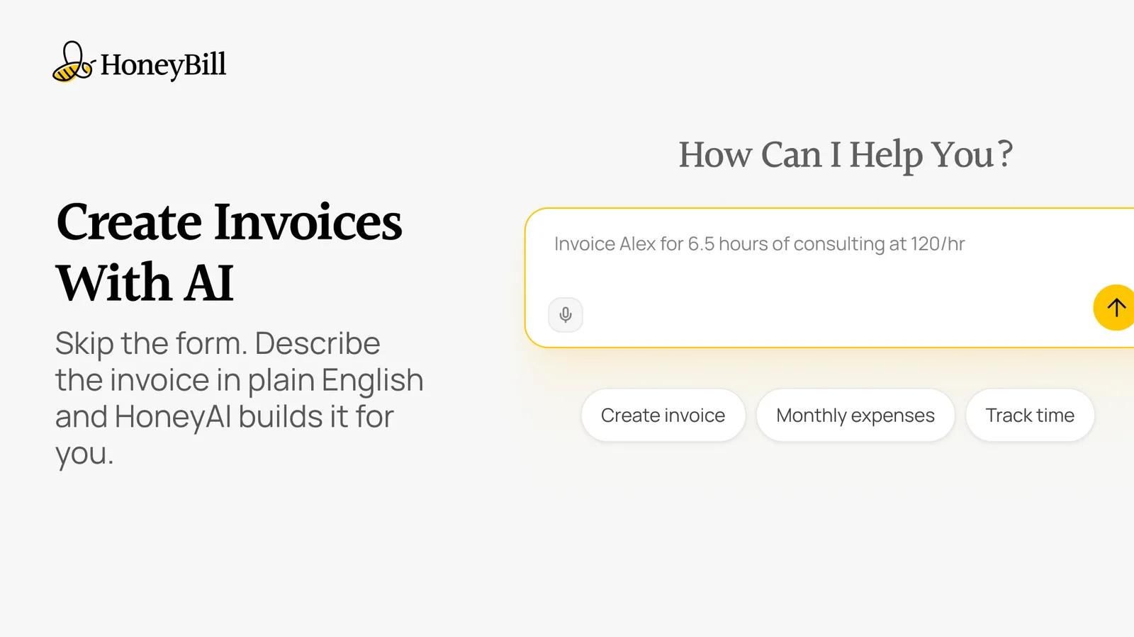 HoneyBill screenshot 1 from the AppSumo deal page
