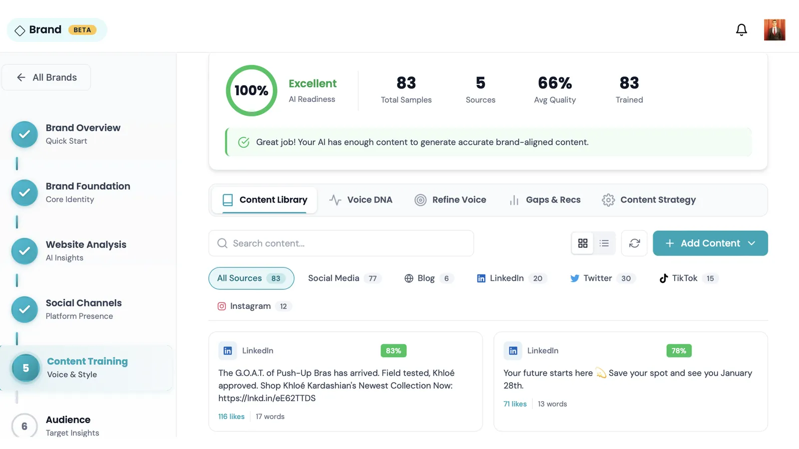 Vocable AI screenshot 2 from the AppSumo deal page